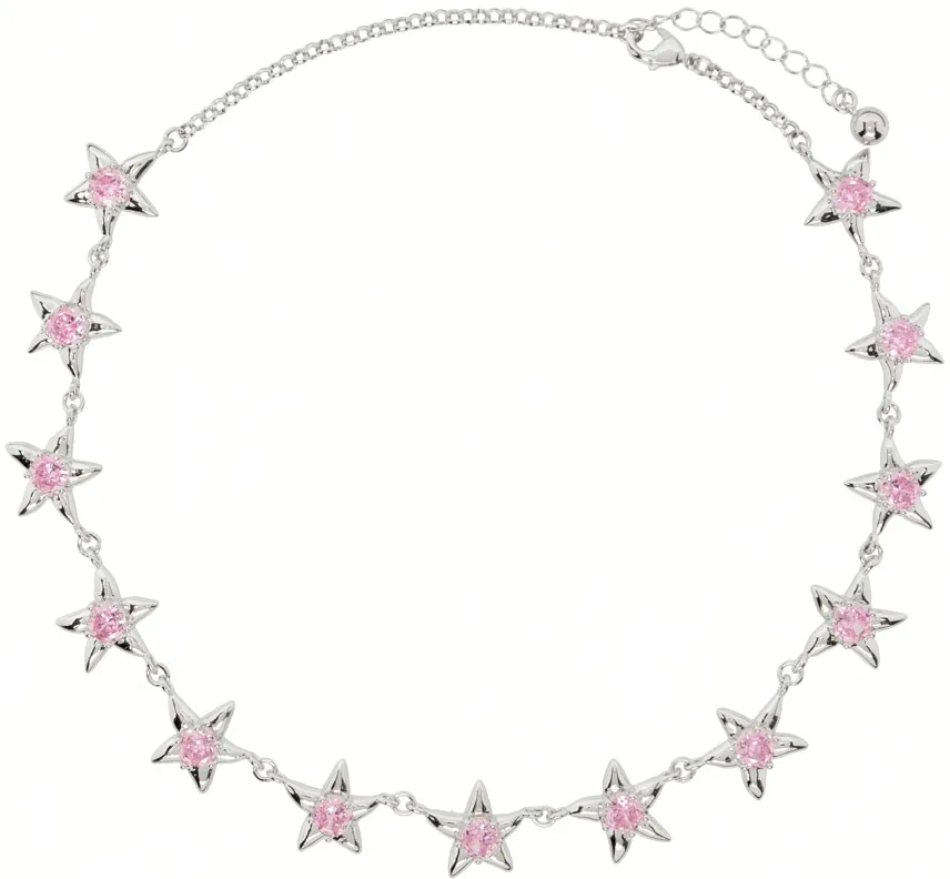 SOFT PINK STARLINK NECKLACE