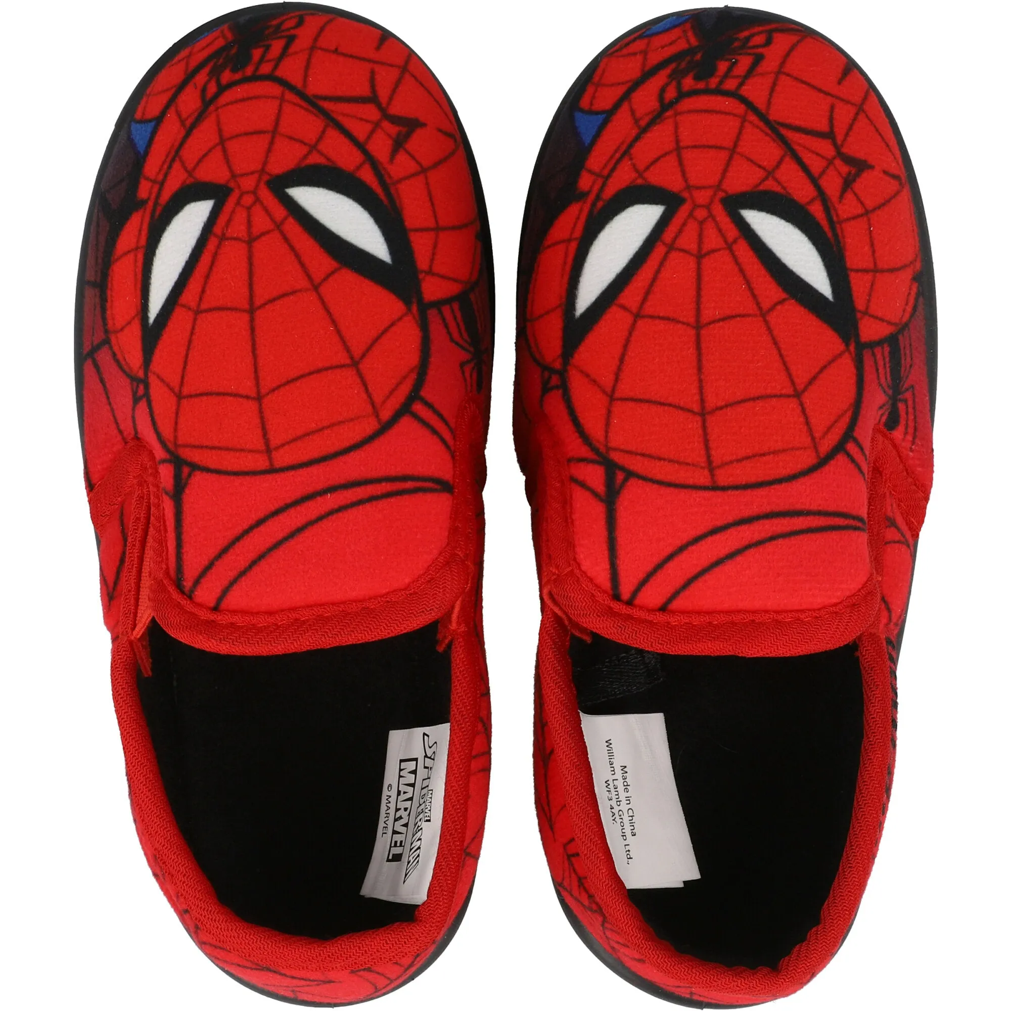 Spiderman Zeph Red Kids Slippers