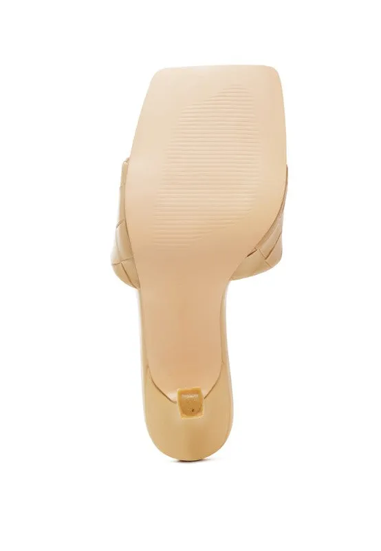 Stepping Cute- Fashion Mules