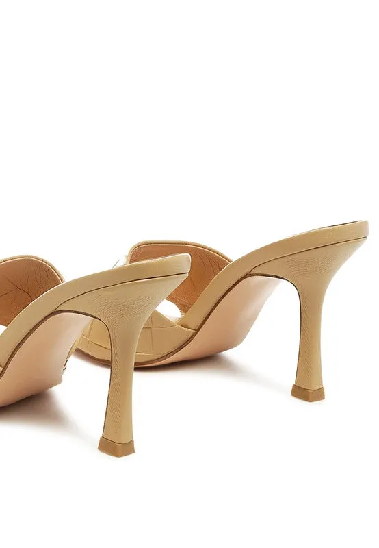 Stepping Cute- Fashion Mules