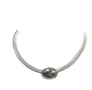 Sterling Silver Slide - Fancy Oval - 60% Off Today!
