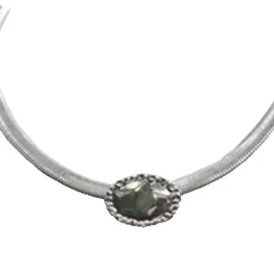 Sterling Silver Slide - Fancy Oval - 60% Off Today!