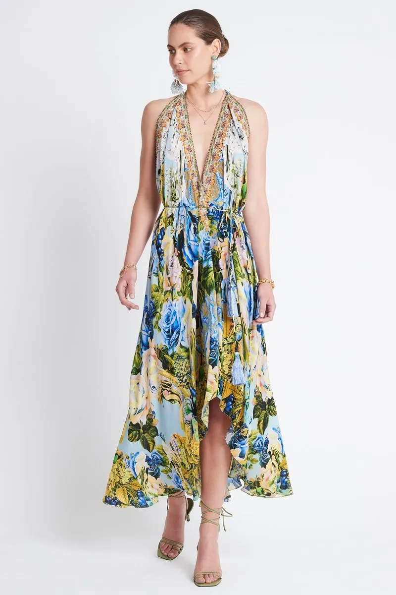SUMMER BLUES 3 WAY DRESS