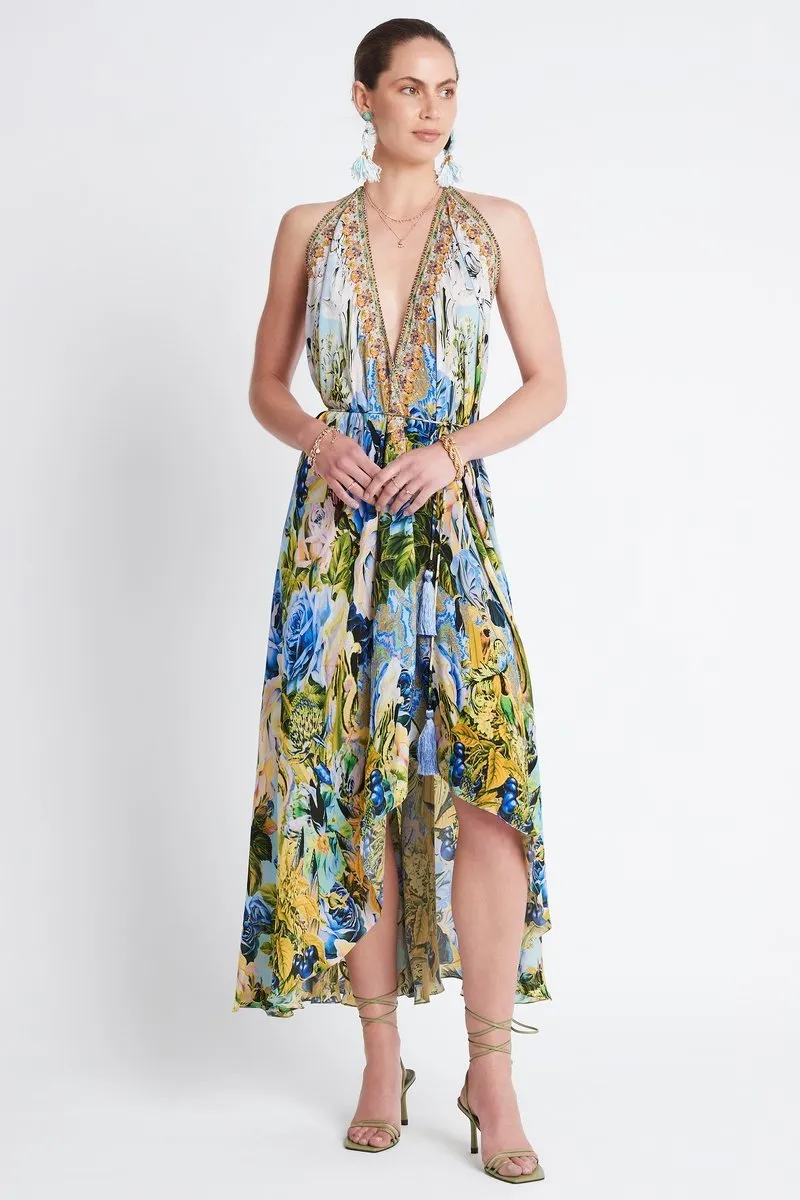 SUMMER BLUES 3 WAY DRESS