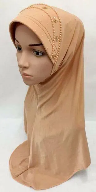 Summer LightWeight Lycra Slip-on Muslim Hijab Islamic Scarf Shawls