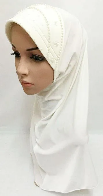 Summer LightWeight Lycra Slip-on Muslim Hijab Islamic Scarf Shawls
