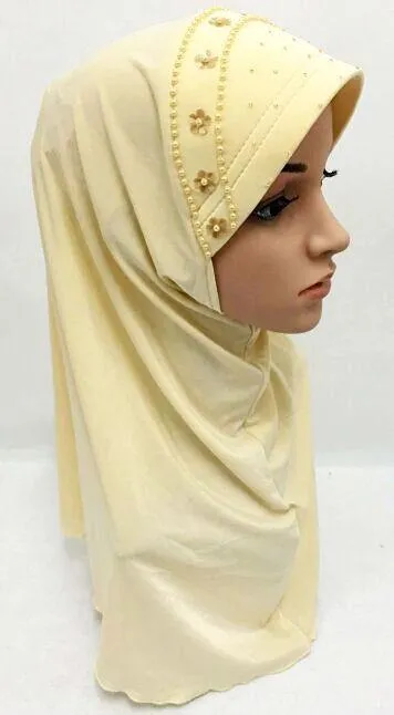 Summer LightWeight Lycra Slip-on Muslim Hijab Islamic Scarf Shawls