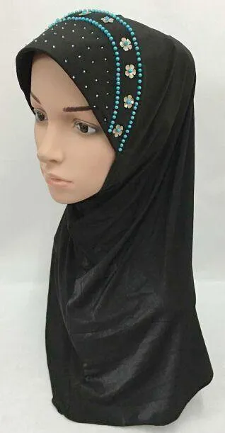 Summer LightWeight Lycra Slip-on Muslim Hijab Islamic Scarf Shawls