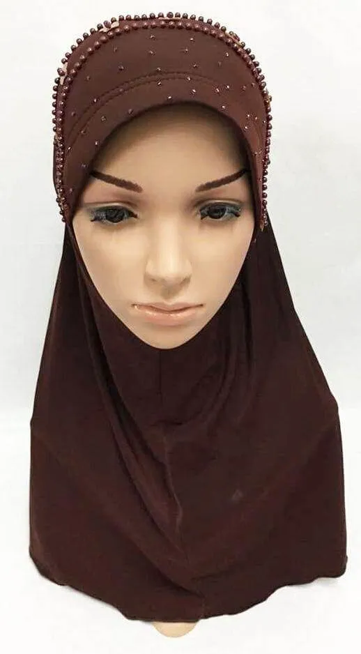 Summer LightWeight Lycra Slip-on Muslim Hijab Islamic Scarf Shawls
