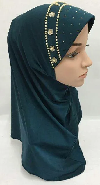 Summer LightWeight Lycra Slip-on Muslim Hijab Islamic Scarf Shawls
