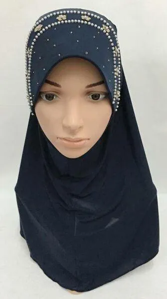 Summer LightWeight Lycra Slip-on Muslim Hijab Islamic Scarf Shawls
