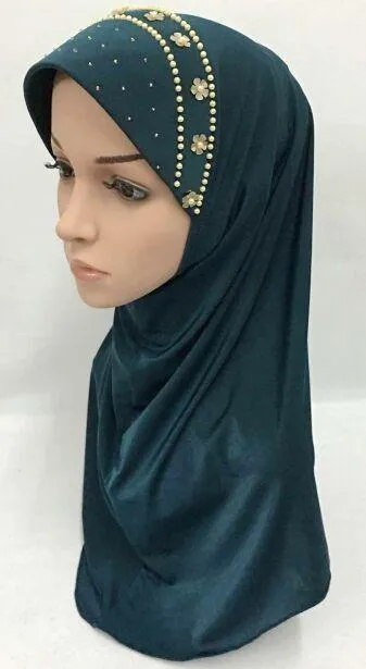 Summer LightWeight Lycra Slip-on Muslim Hijab Islamic Scarf Shawls