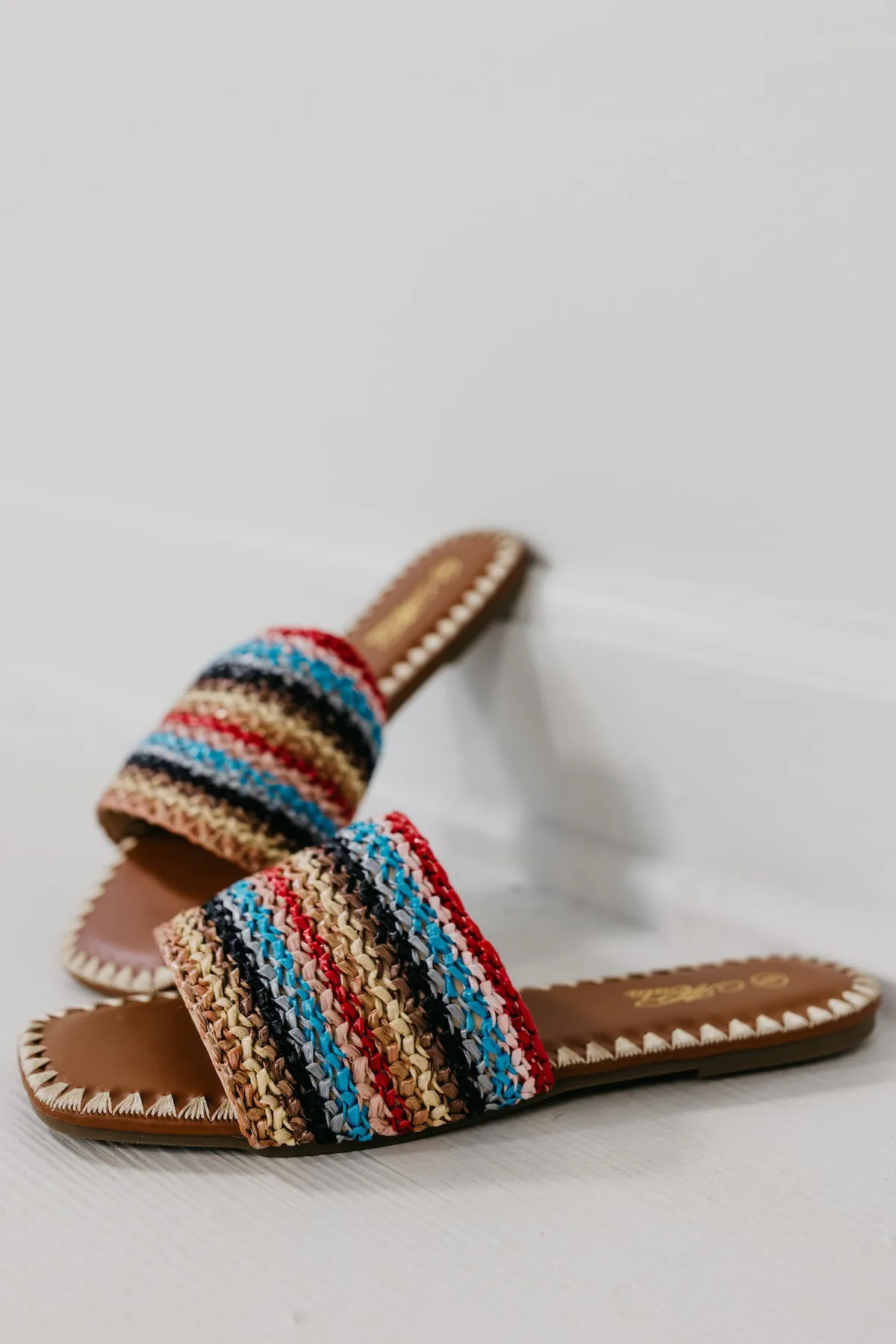 The Magic Carpet Woven Slide Sandal