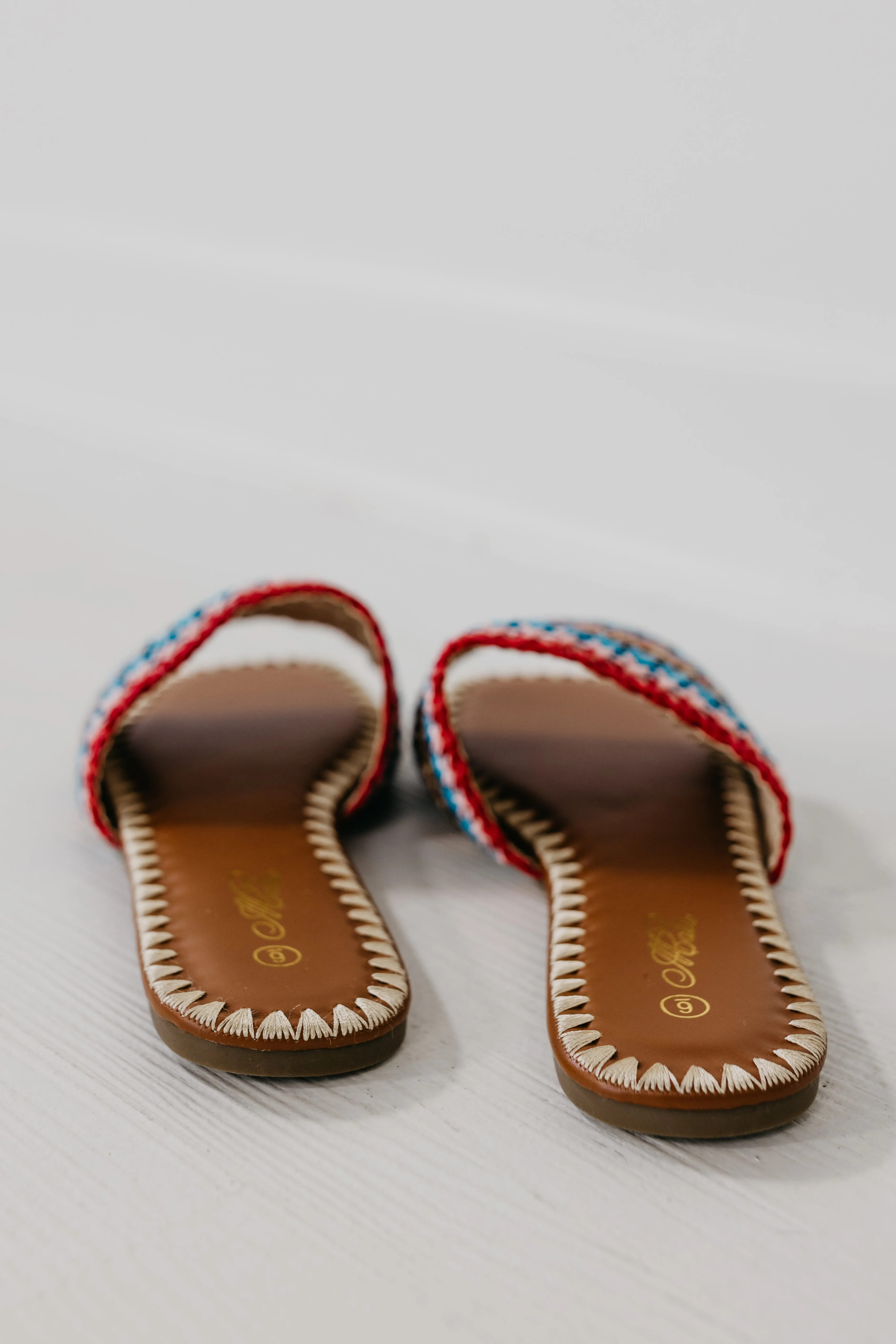 The Magic Carpet Woven Slide Sandal