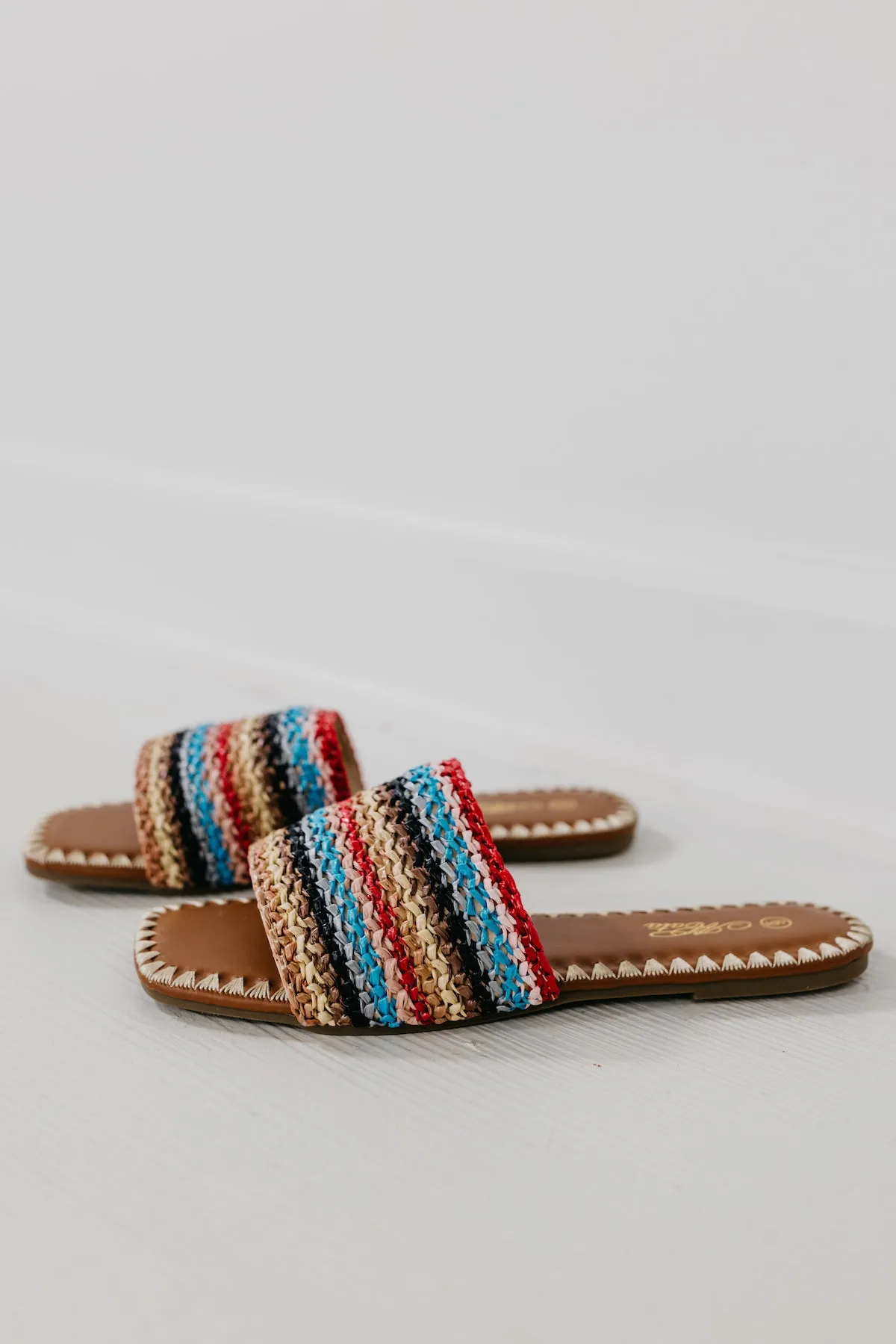 The Magic Carpet Woven Slide Sandal