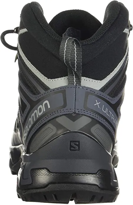 These Show Light Use, includes box! Salomon Men's X Ultra 3 Mid GTX Trail Running Shoe in Black/Grey! Sz 8.5! Retails $190 