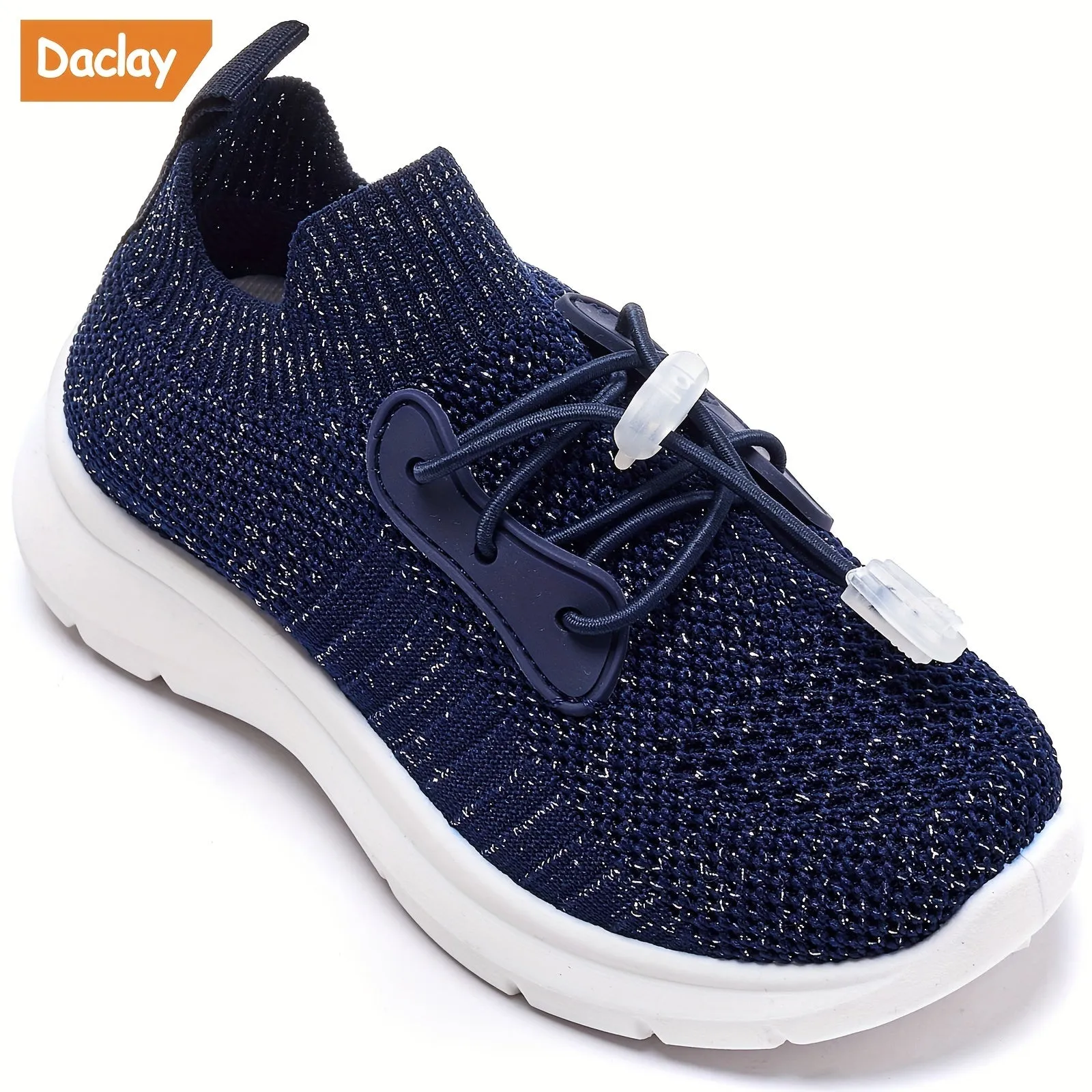 Trendy Woven Knit Breathable Sneakers, FS