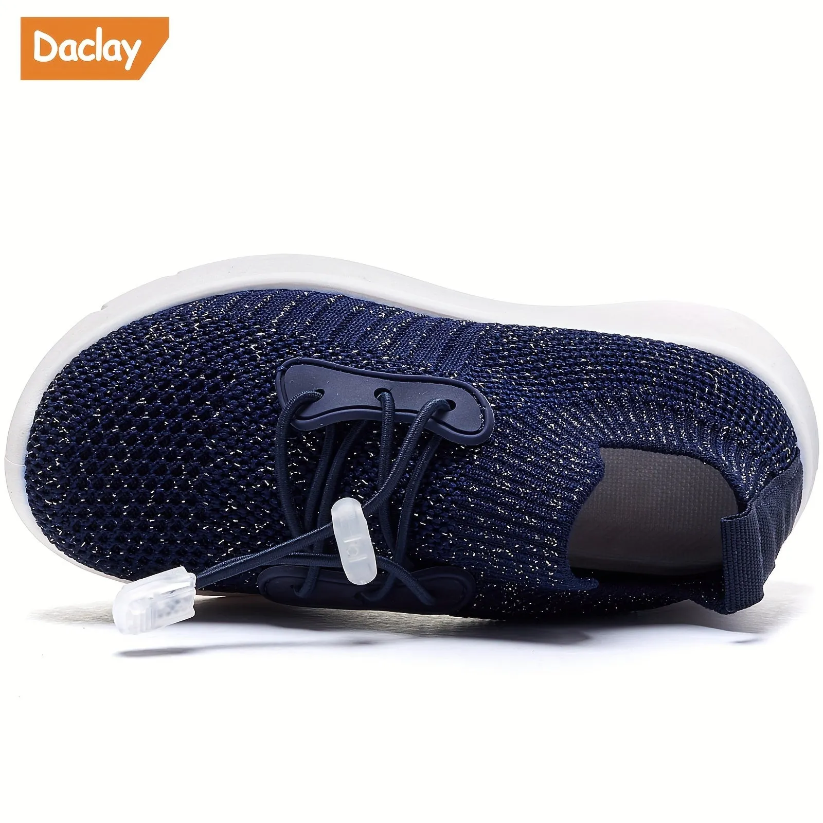 Trendy Woven Knit Breathable Sneakers, FS