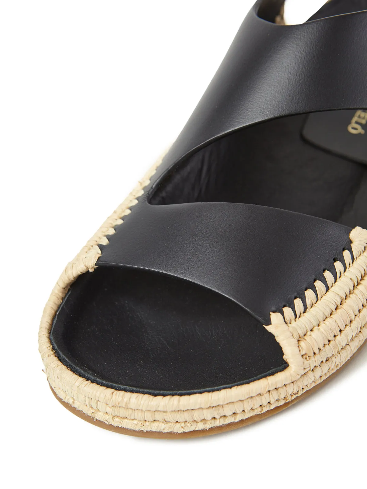 TULLIE COWHIDE BLACK