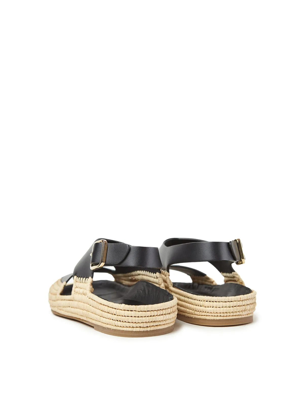 TULLIE COWHIDE BLACK