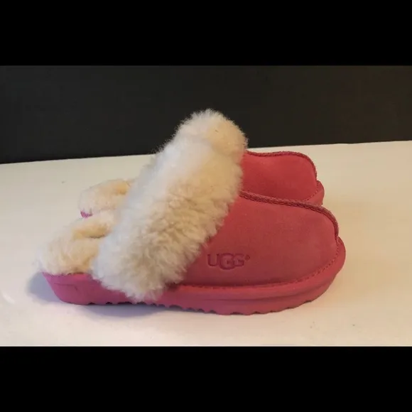 UGG Scuffette Hot pink Slip On Slides 11