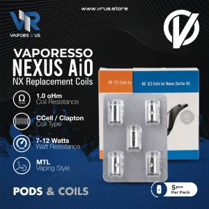 VAPORESSO - Nexus AiO NX Replacement Coils (5Pcs)