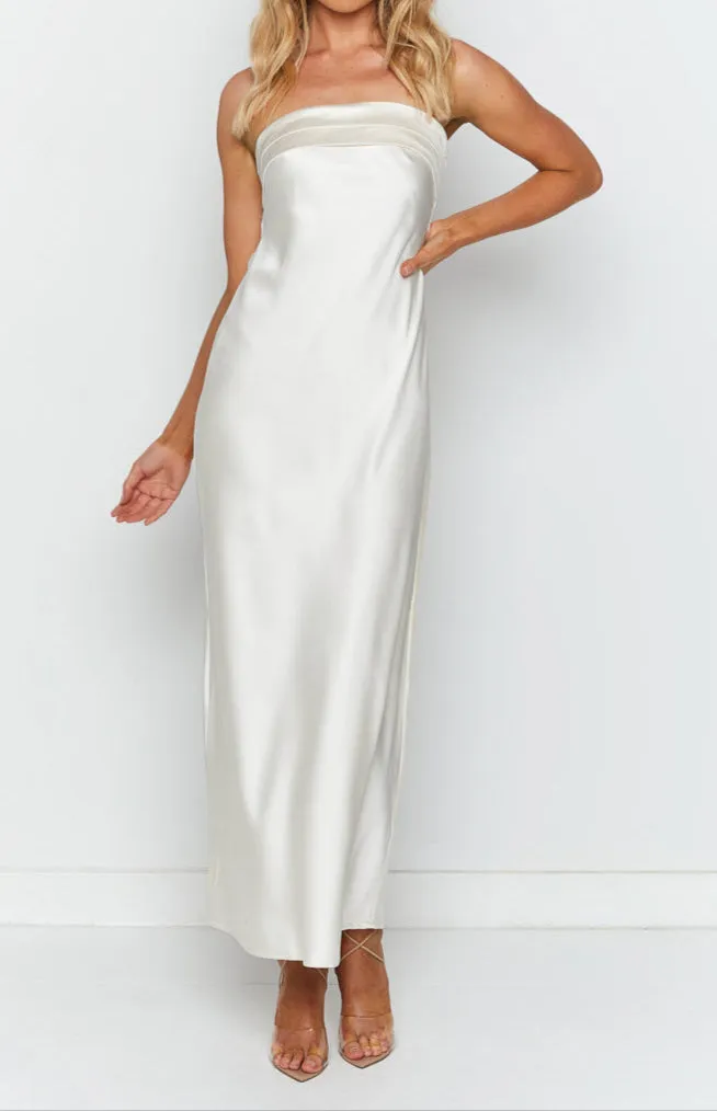 White maxi dress Giulia 