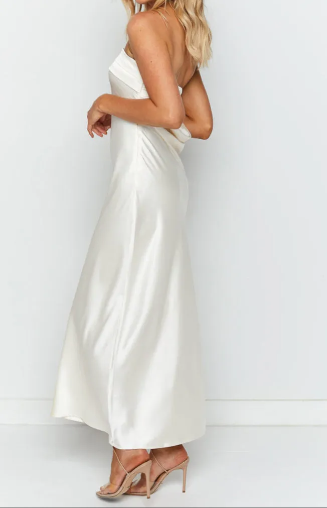 White maxi dress Giulia 