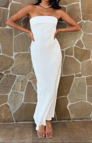 White maxi dress Giulia 