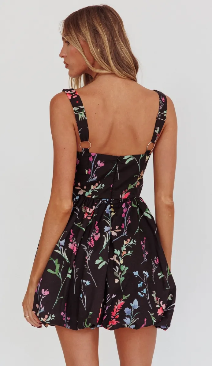 Wild Bloom Mini Dress