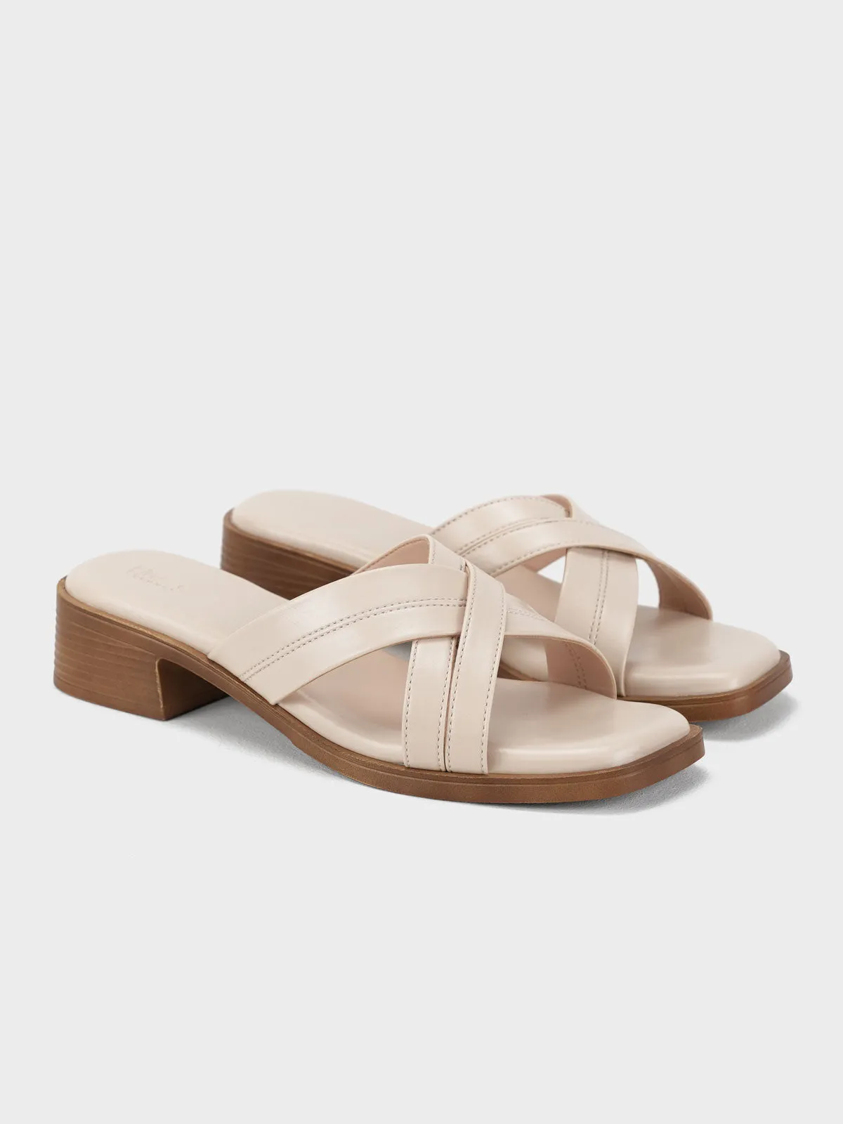 Women "DERON" Elegant Block Heel Sandals