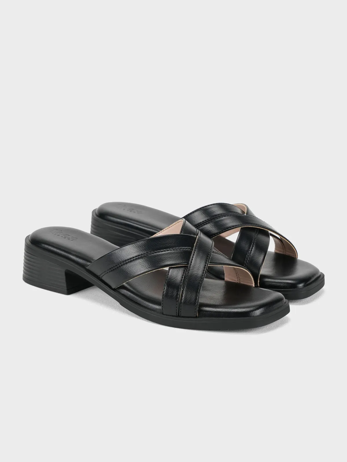 Women "DERON" Elegant Block Heel Sandals