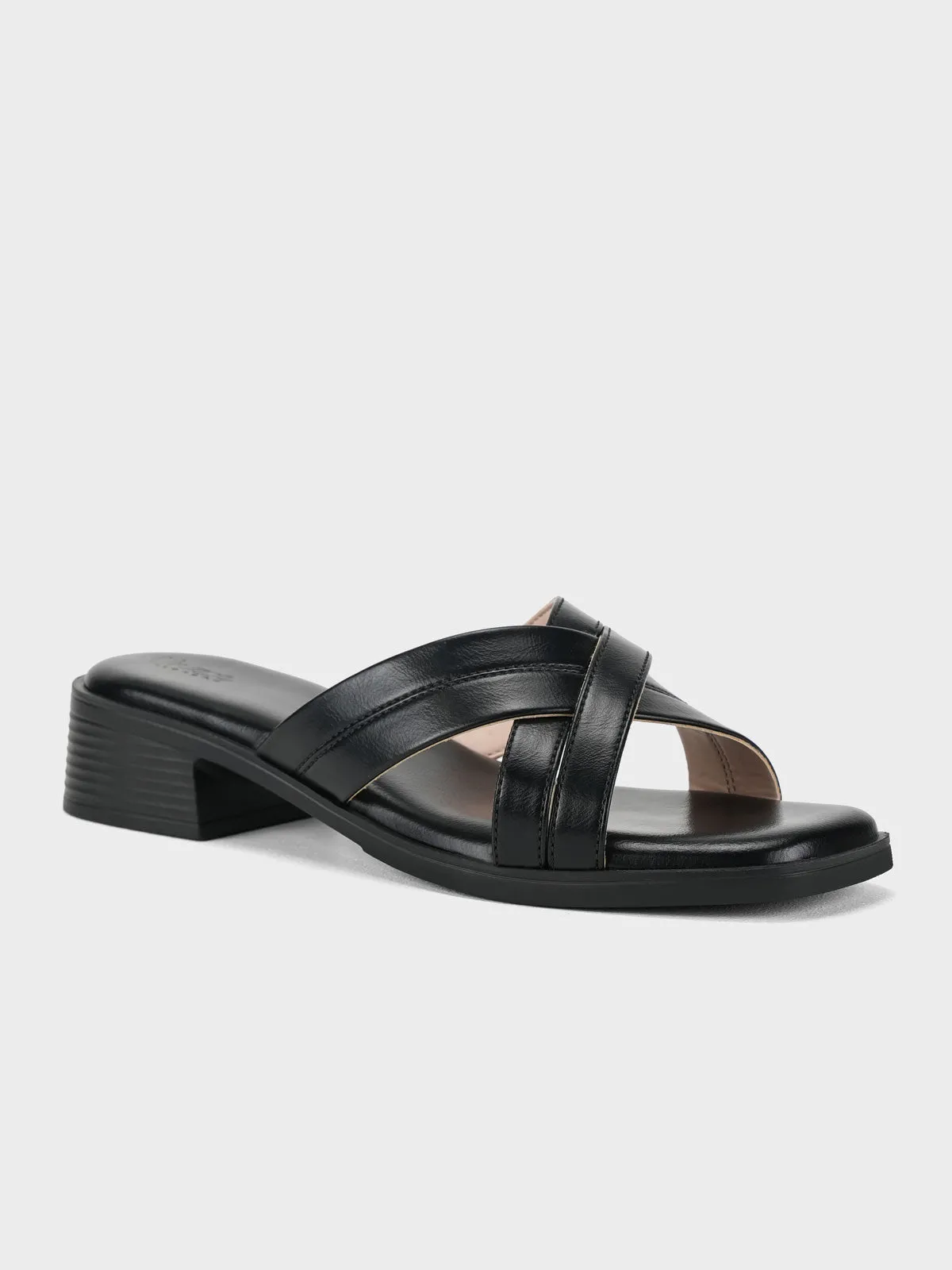 Women "DERON" Elegant Block Heel Sandals