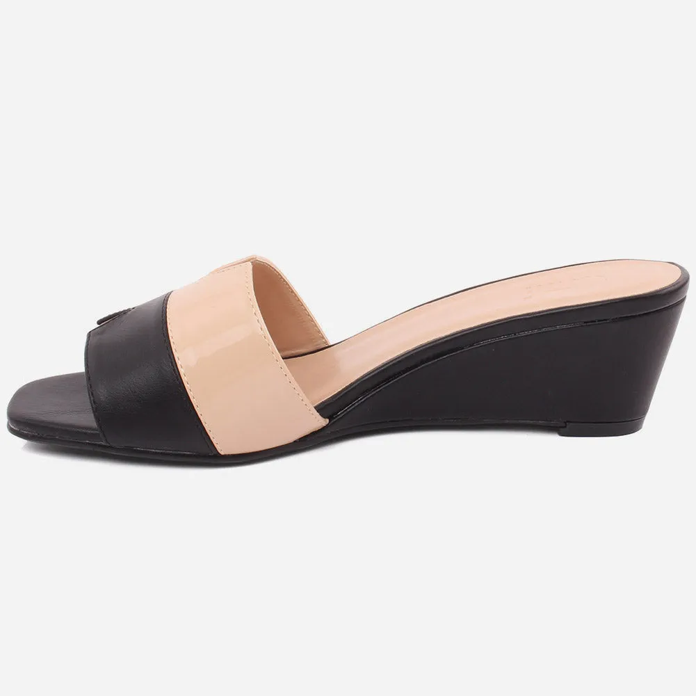 Women "GISELE" Chunky Wedge Heel Sandals