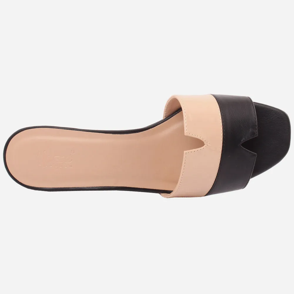 Women "GISELE" Chunky Wedge Heel Sandals
