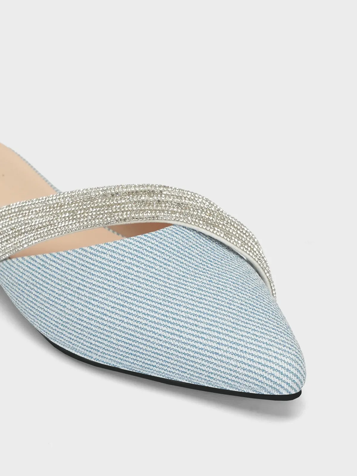 Women "MACARIA" Pointed Slide-in Slippers
