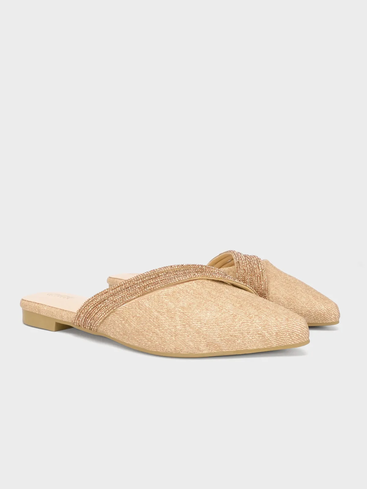 Women "MACARIA" Pointed Slide-in Slippers