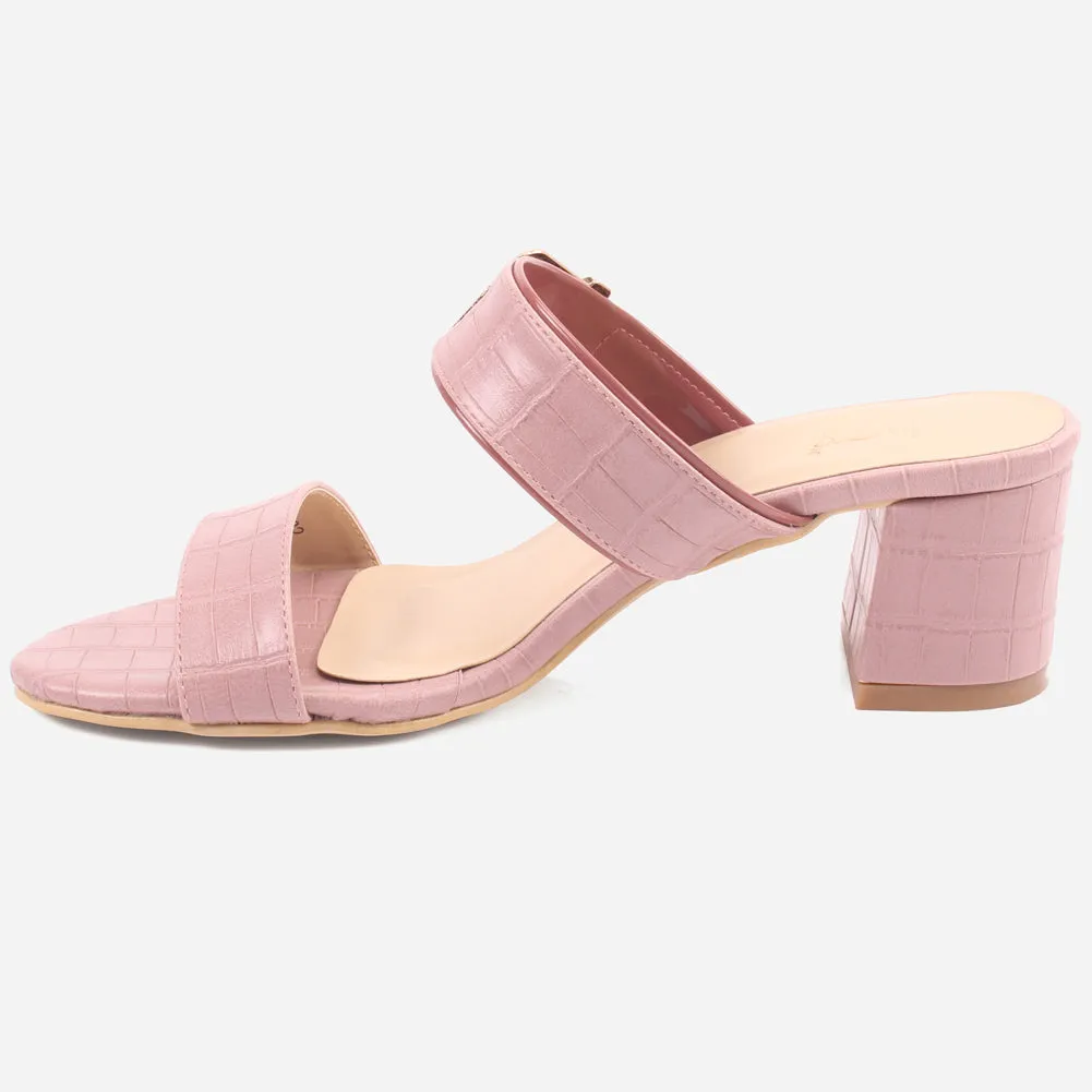 Women "PINKOLA" Block Heel Summer Sandals