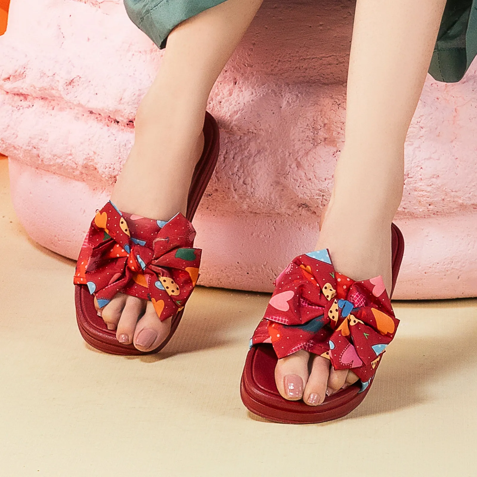 Women's Bow Tie Slippers