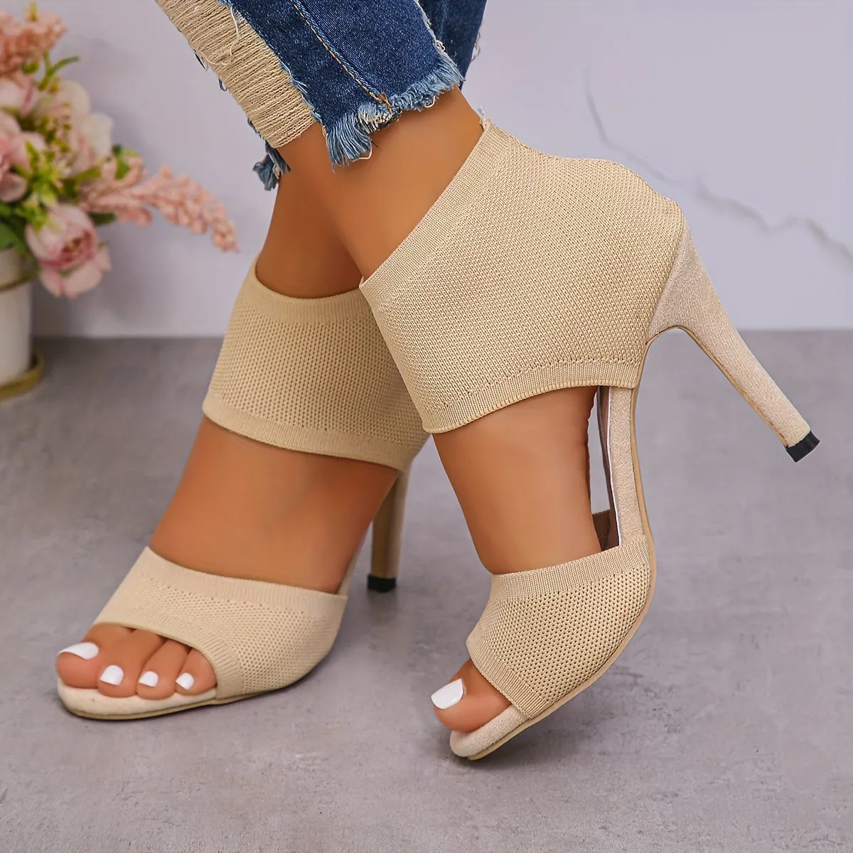 Women's Elegant Sandals, High Heels  Party Sandals, FS