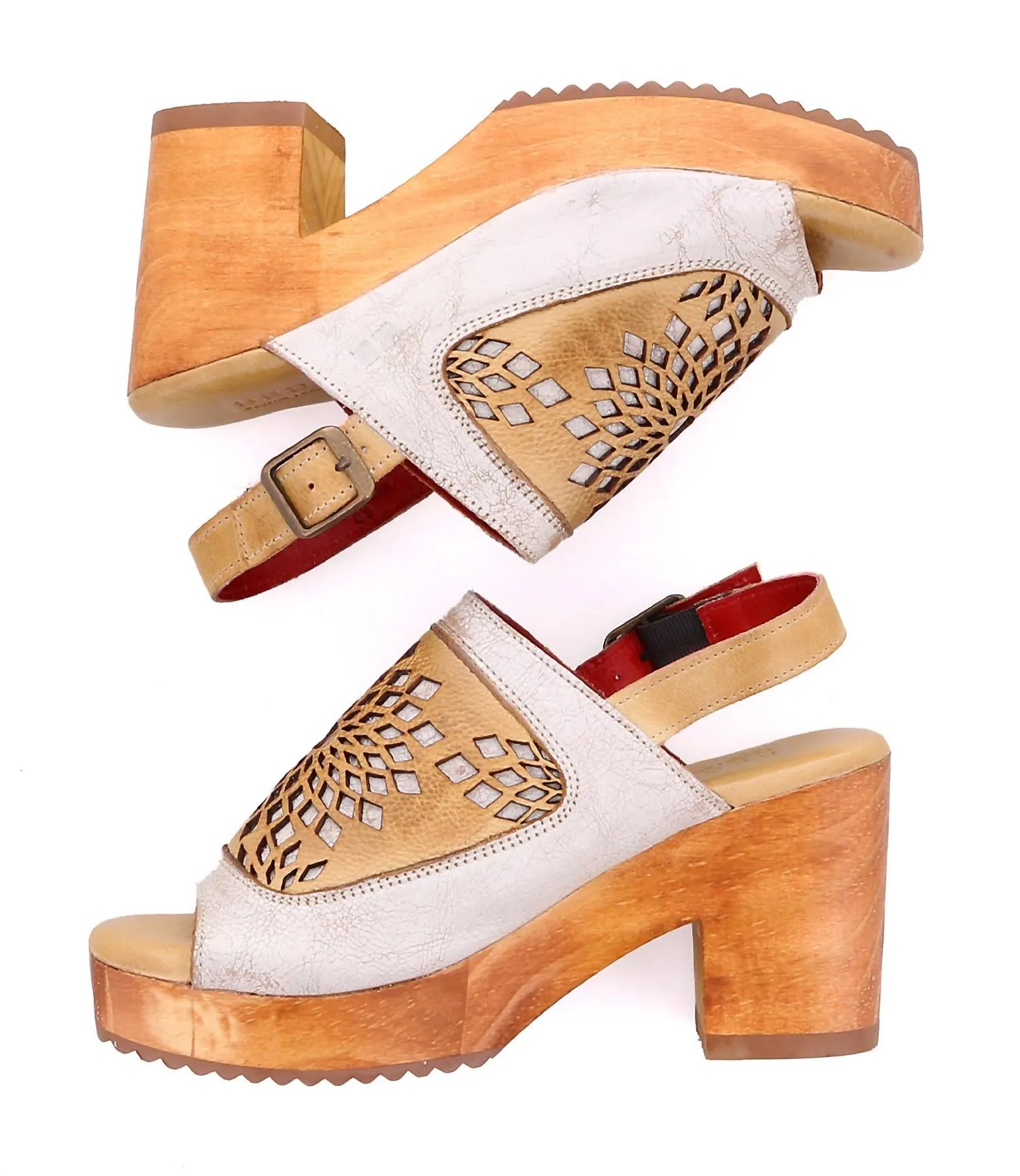 Women's Jinkie Platform Heel Sandals In Nectar Lux/cashew Rustic