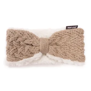 Women's Knotted Lurex Cable Headband