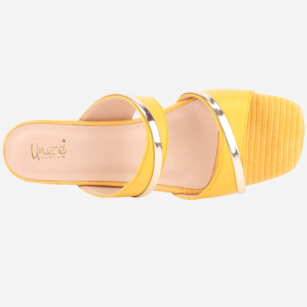 Womens "AALBA" Open Toe Trendy Summer Sandals