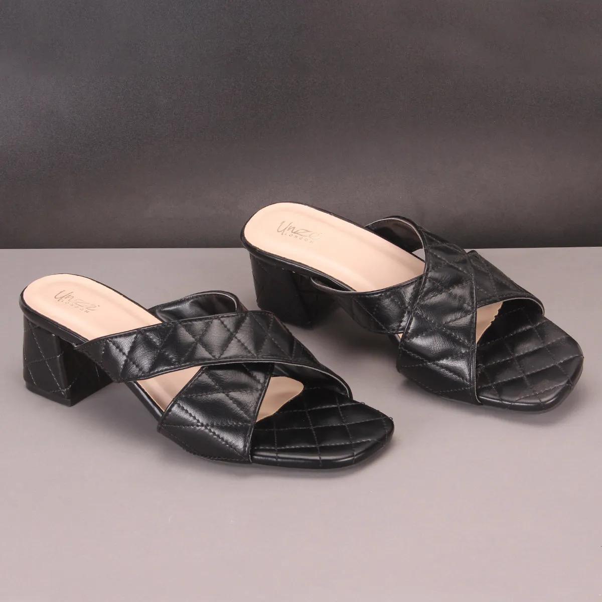 Women's "BAHITI" Quilted Crossbody Designer Sandals