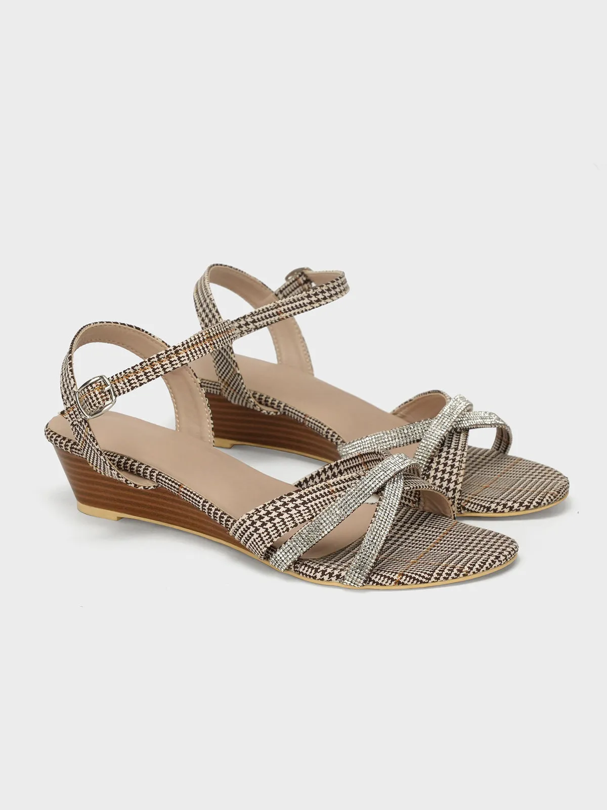 Women's "CHARON" Cross Over Design Sandals
