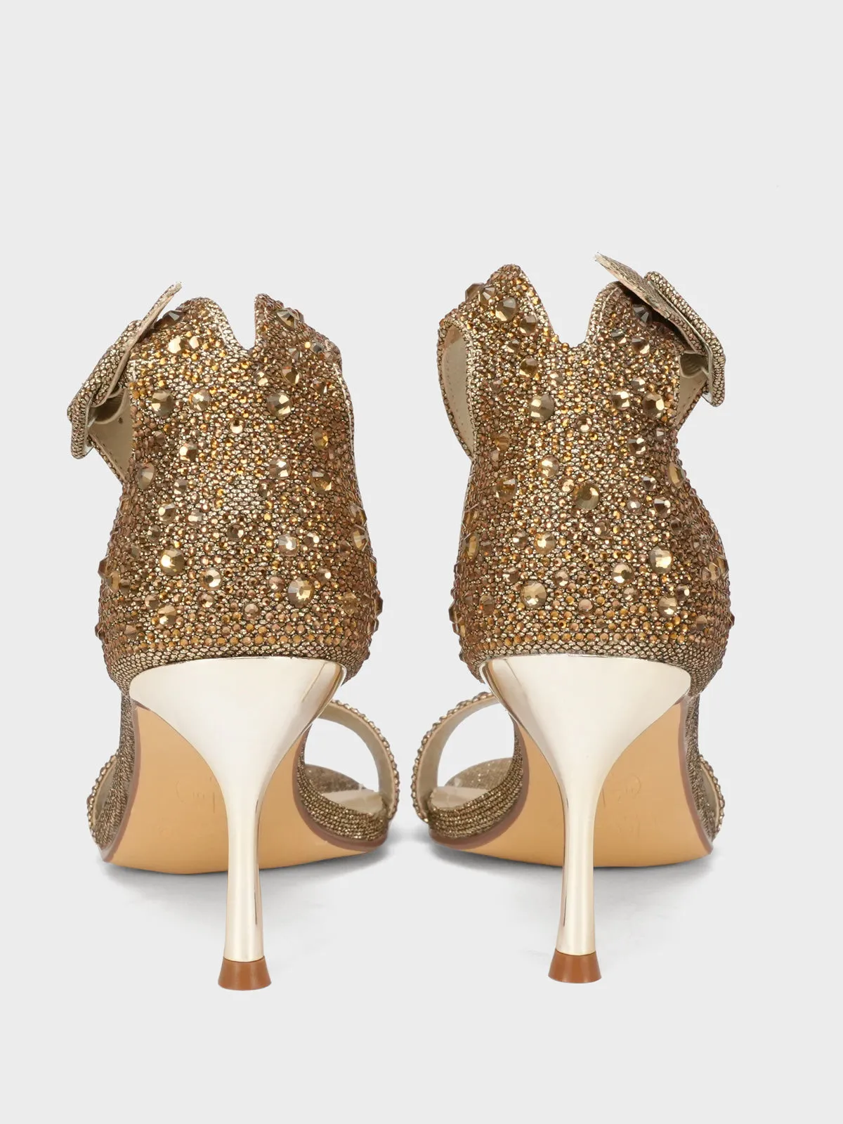 Womens "CYNZIA" Diamante Evening Sandals