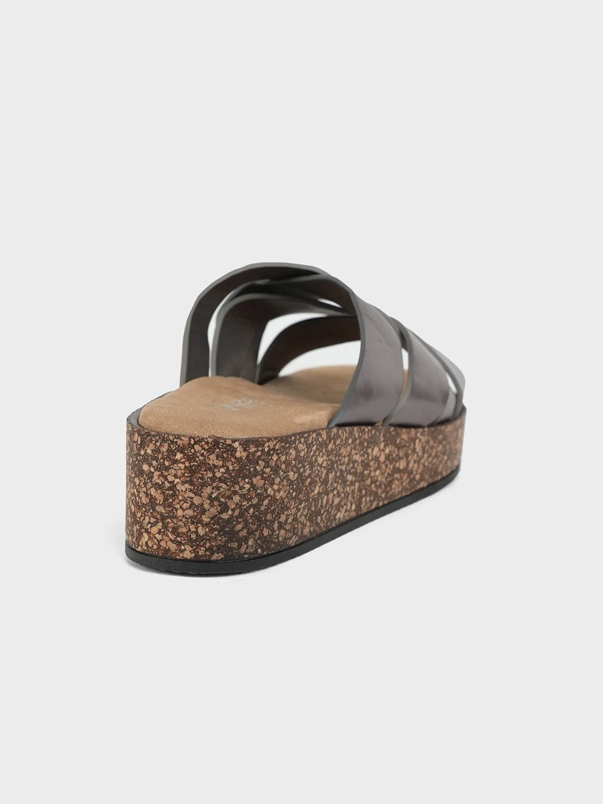 Womens "FINOLA" Open Toe Casual Slippers