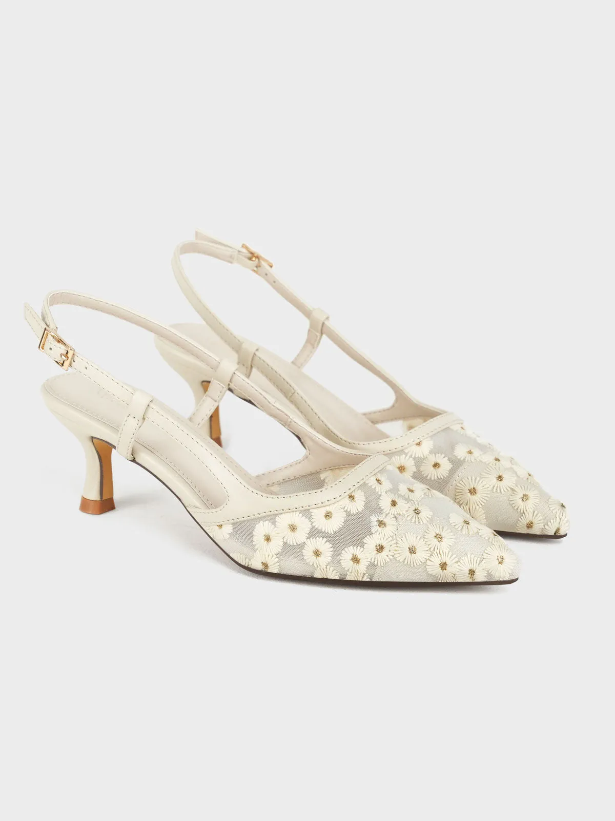 Womens "MINA" Spool Heels Sandals