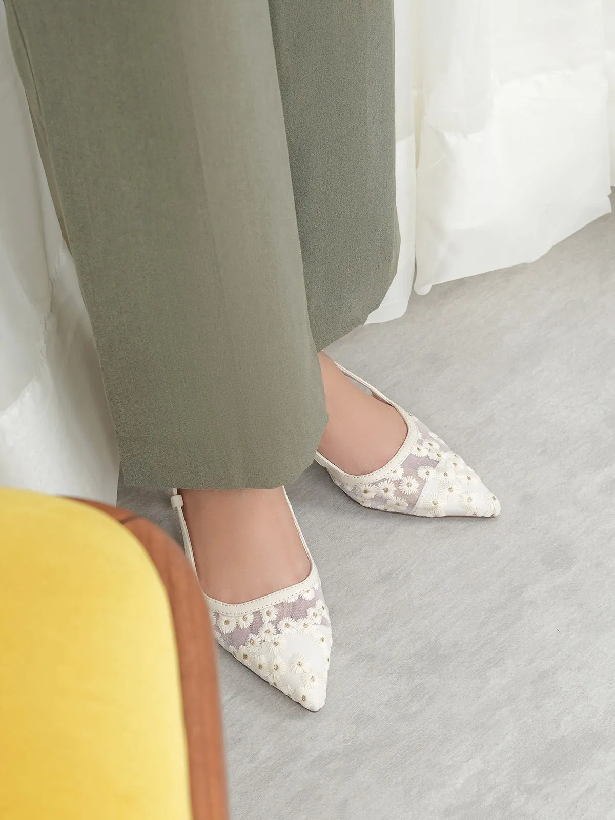 Womens "MINA" Spool Heels Sandals