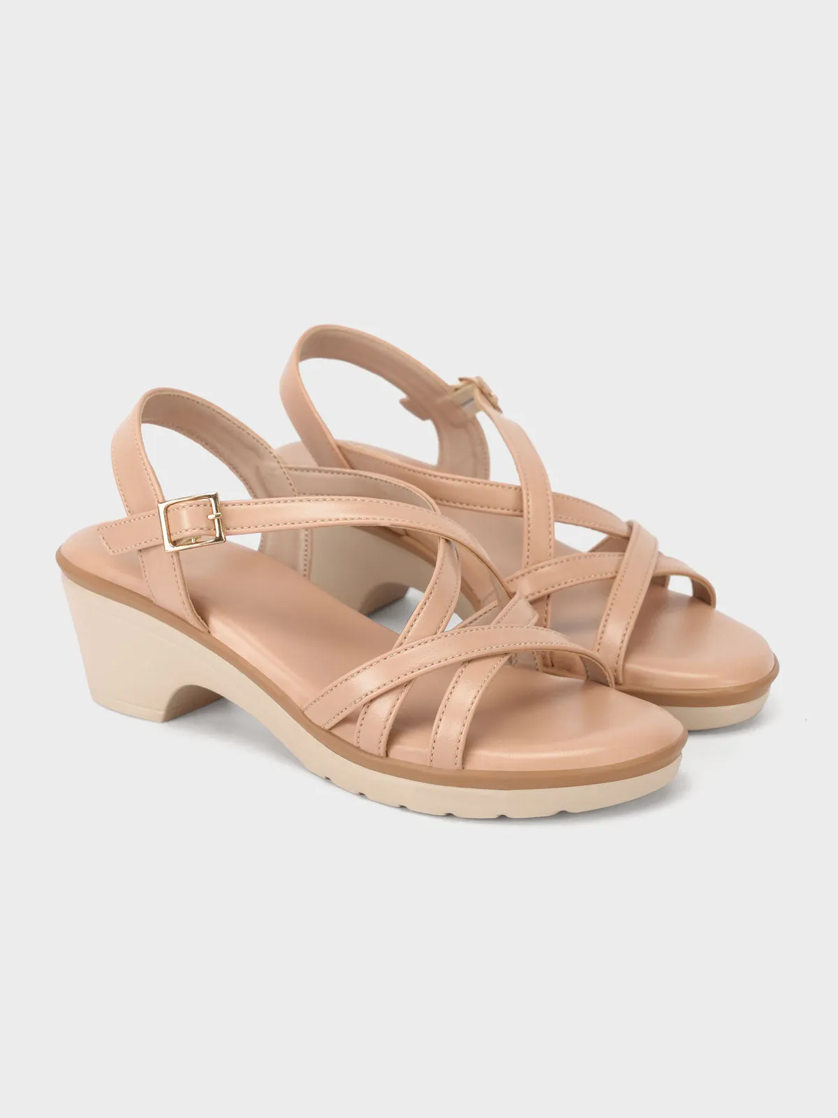 Women's "TADEO" Crossover Strap Casual Sandals